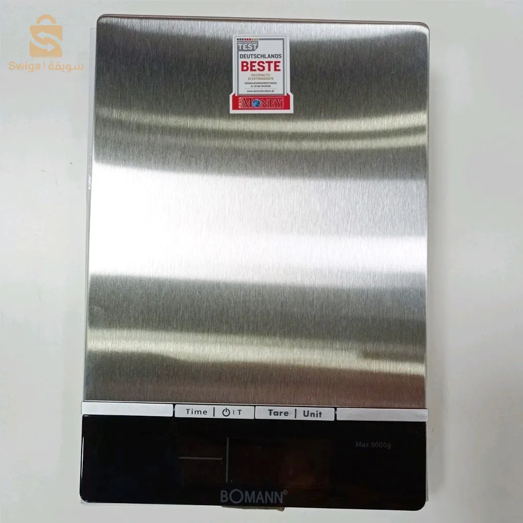 ب3400 فقط🔥😮 ميزان مطبخ الكتروني بشاشة رقمية لوزن أصغر الكتل بدقة عالية Bomann Balance de Cuisine Digitale Avec Ecran LCD 5kg