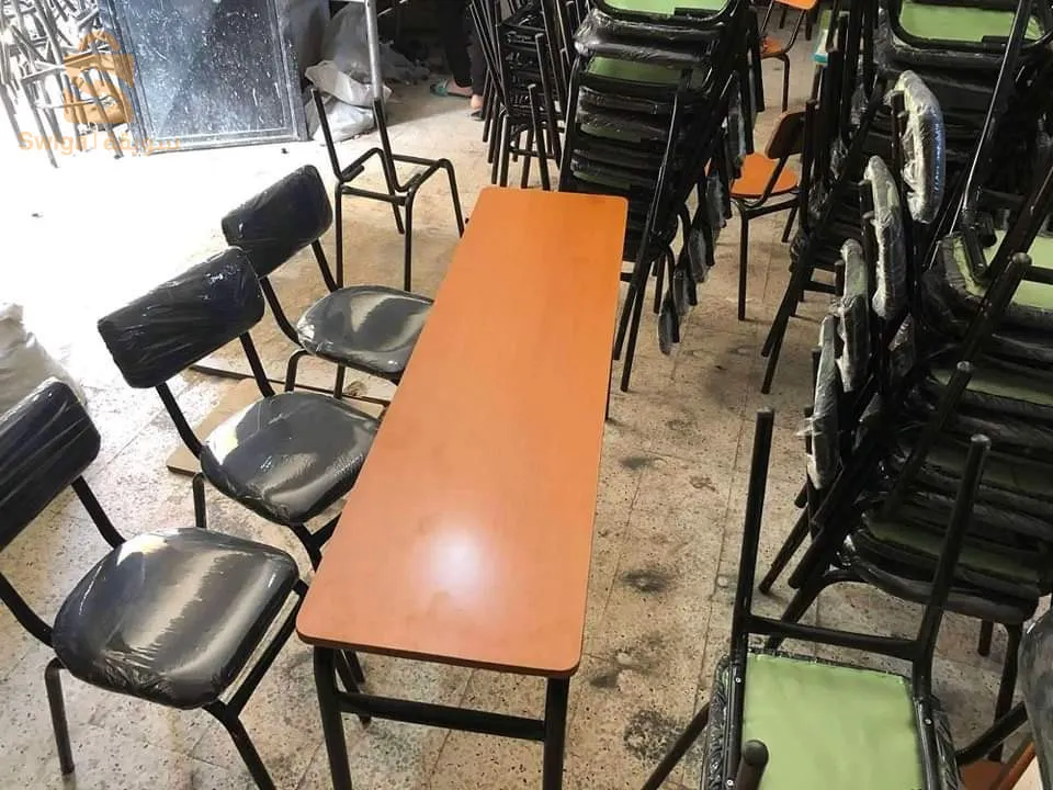 طاولات وكراسي مدرسية بسعر الورشة