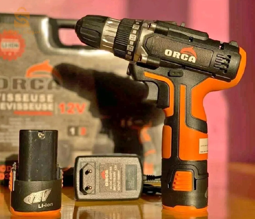 pack Visseuse ORCA 12V + Trancenaise ORCA 850W