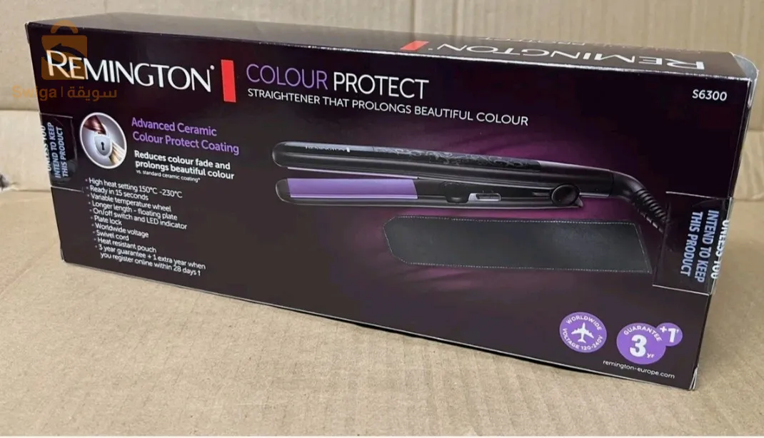 Remington S6300 Colour Protect Ceramic Hair Styler Straightener