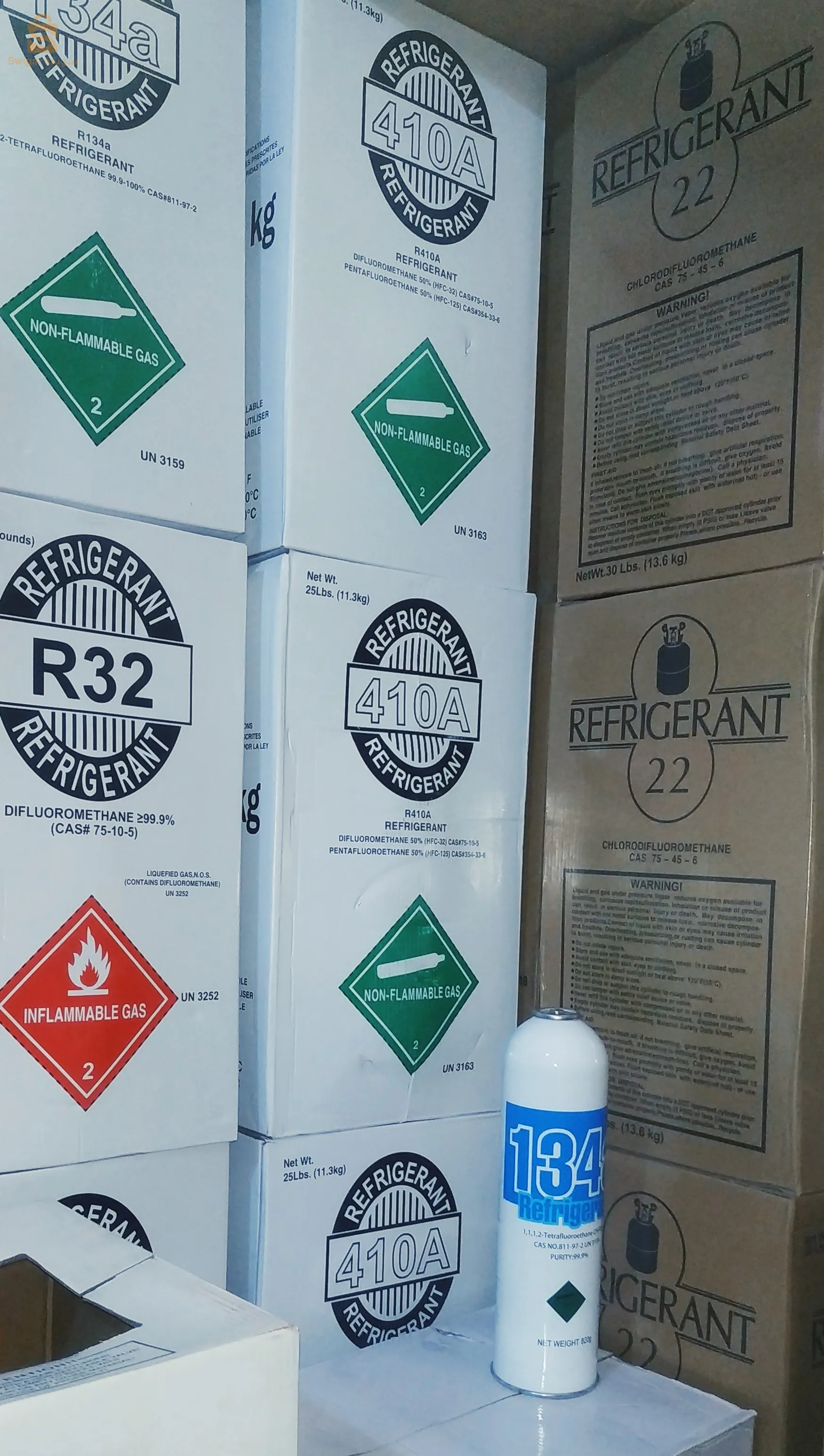 غاز التبريد