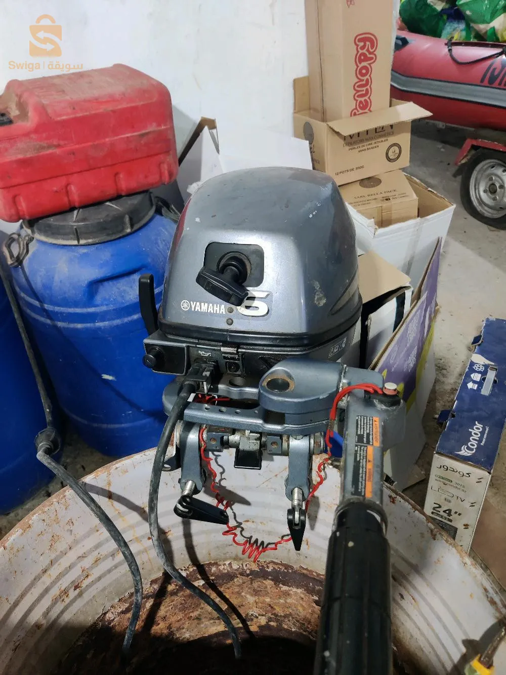 moteur hors bord 6 chevaux 4temp court