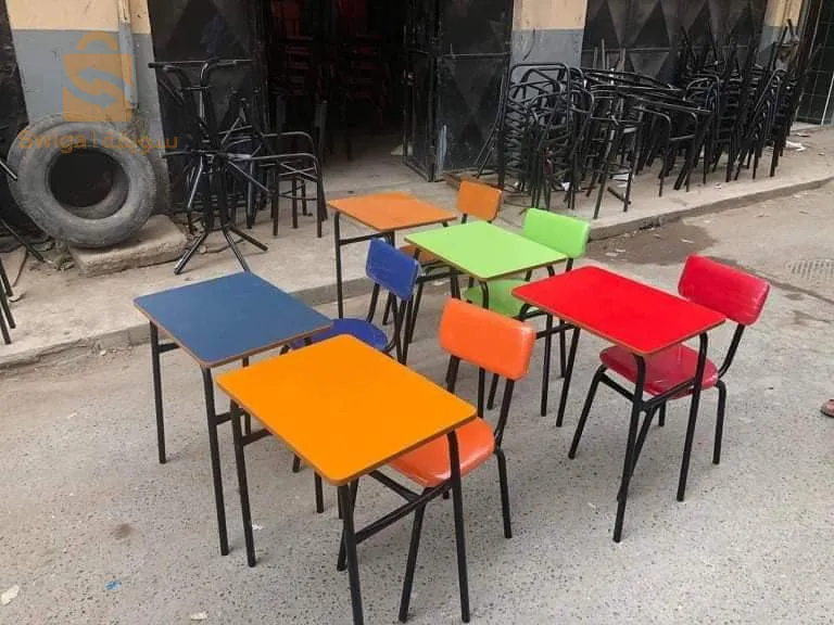 طاولات وكراسي مدرسية بسعر الورشة