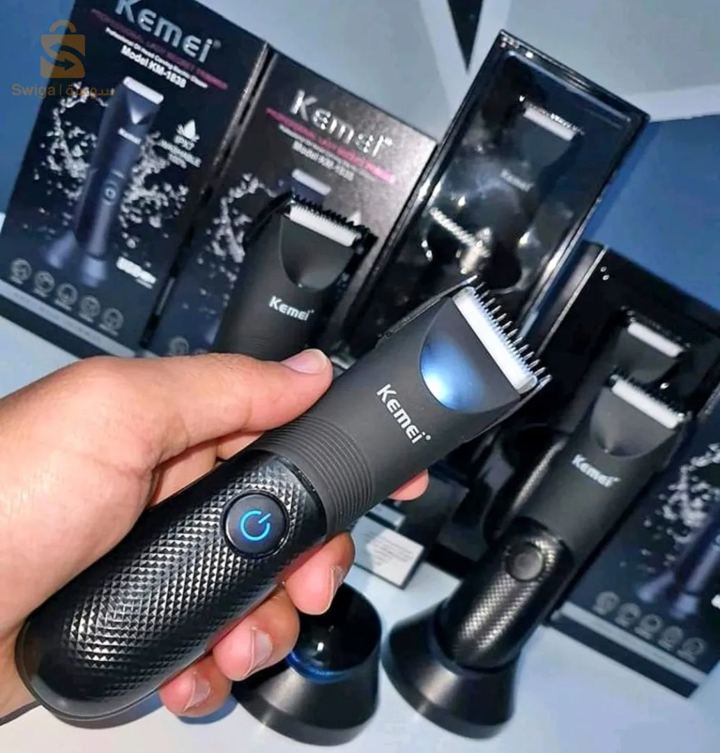 Tondeuse kemei 1838 original rechargeable آلة حلاقة