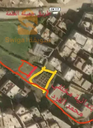 قطعة ارض 160متر مع سيسان للبيع
