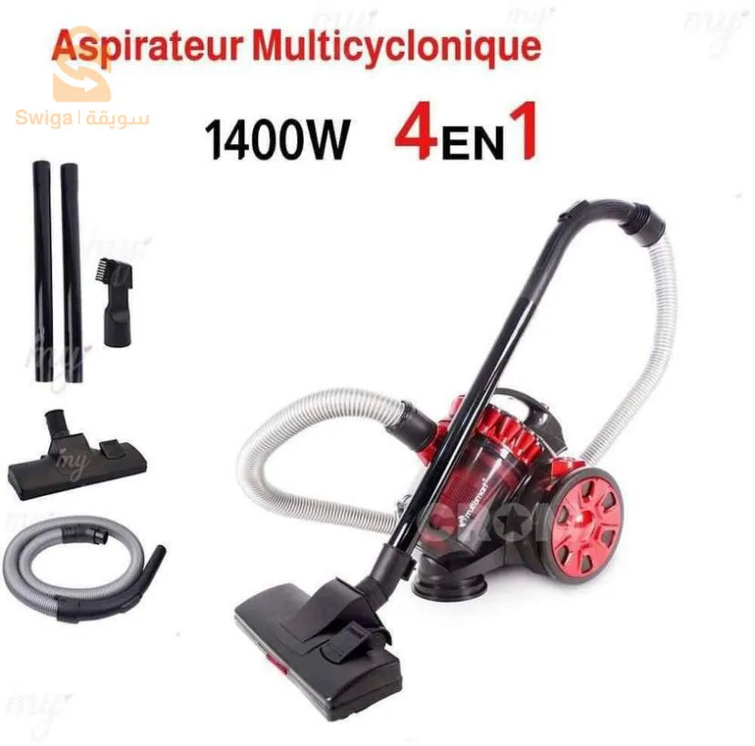 Aspirateur  4en1 1400w multi smart avec les accessoires