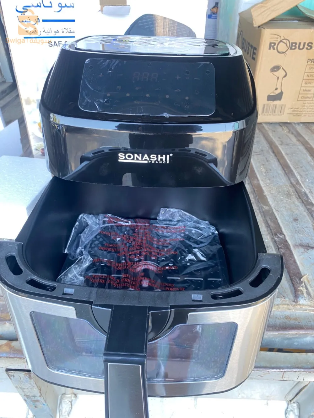 friteuse sonashi 9.2l