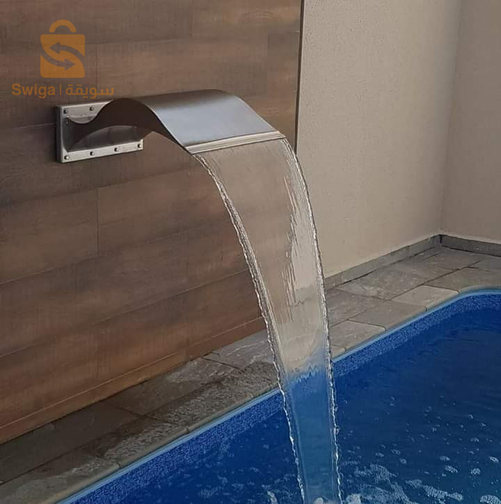 lame d'eaux cascade Fontaine شلالات ماءية جدارية للمسابح و الحدائق و المنازل