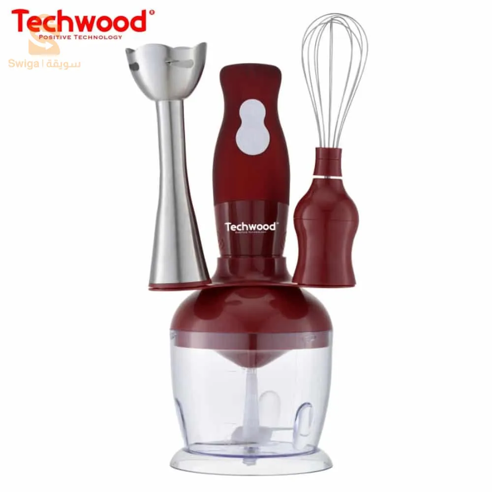 Mixeur Plongeant 3en1 300W 750mL Techwood