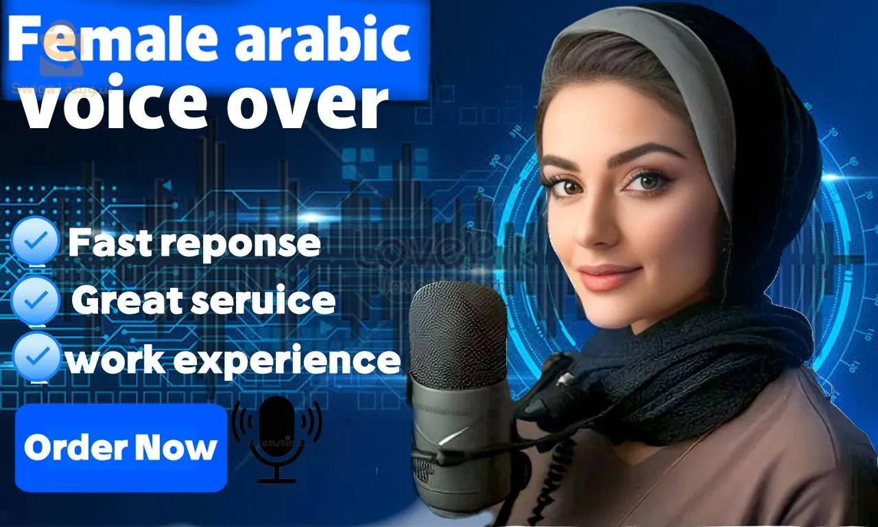 اقدم لك خدمة التعليق الصوتي باللغة العربية و الفرنسية و حتى الانجليزية لمشروعك المستقبلي