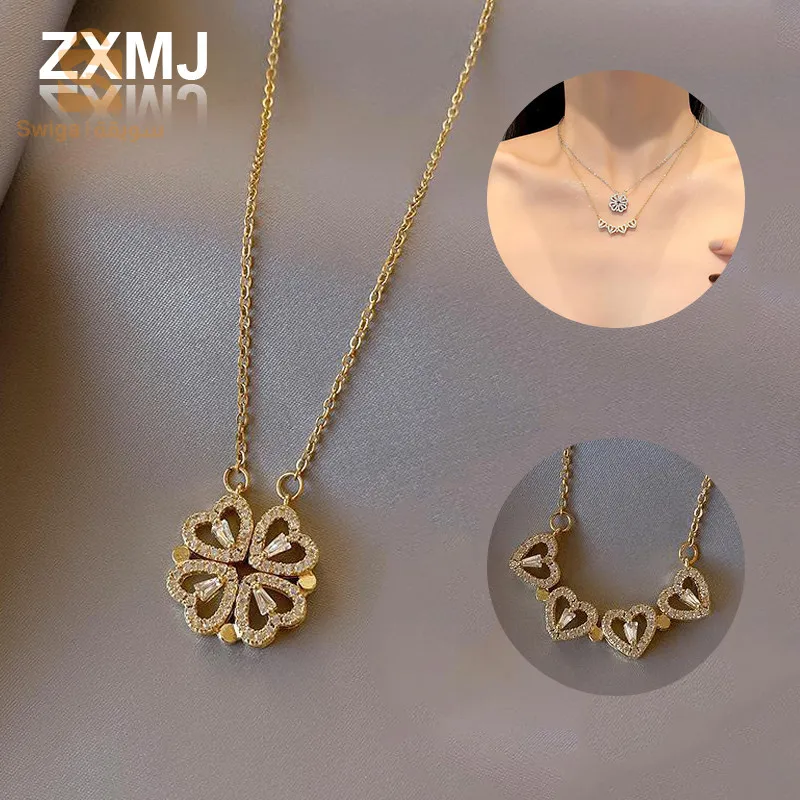 قلادة على شكل البرسيم