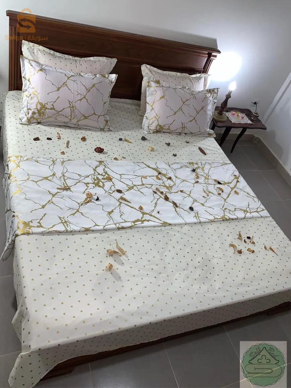 parure de draps du luxe