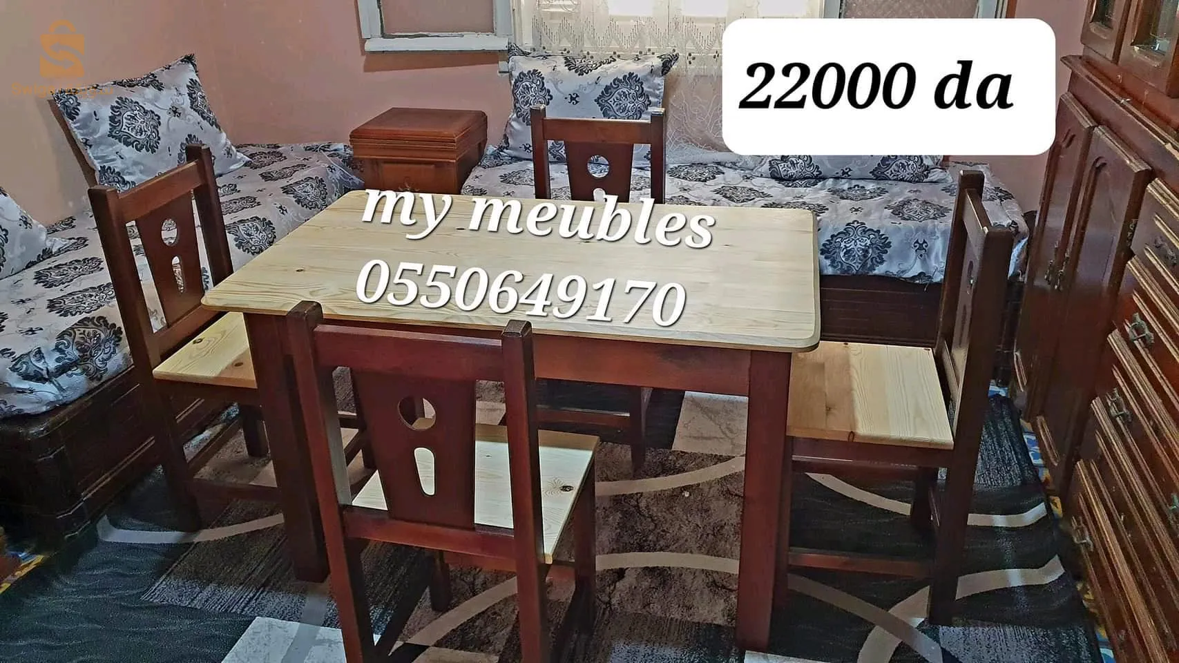 #طاولات #طاولات_المطبخ #table_de_cuisine
 طاولة المطبخ عمل متقن من الورشة ⚒️🪚 الى الزبون