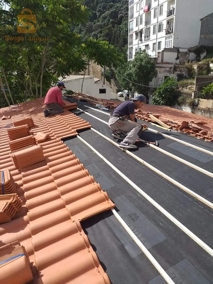 charpente métallique et bois