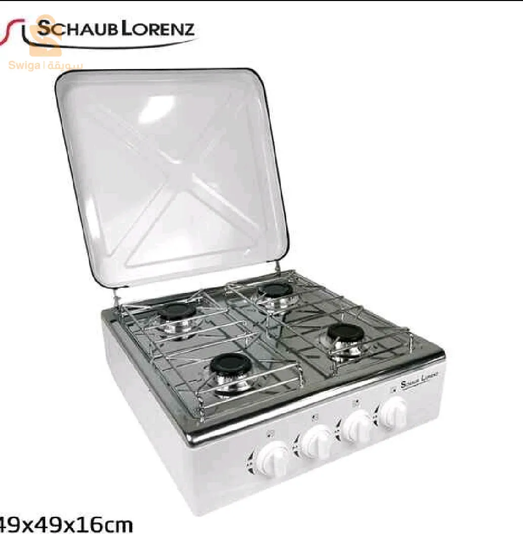 Four gaz 4 feux schaub lorenz موقد غاز
