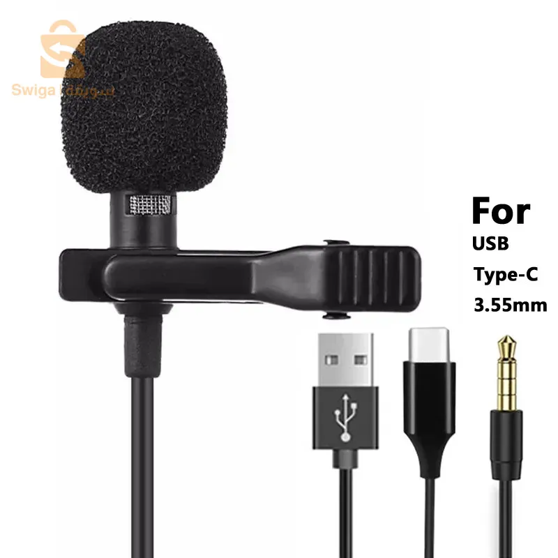 Microphone pour ordinateur portable, 3.55mm, Radio spéciale, vidéo en direct, appareil photo SLR, Interview, sans fil, pour ordinateur portable, ordinateur professionnel