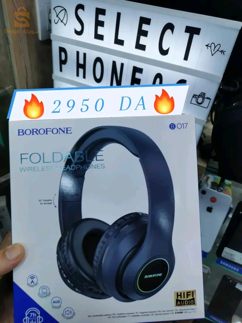 Casque Bluetooth Borofone B017.