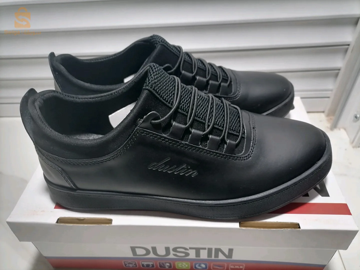 صباط جلد 100%