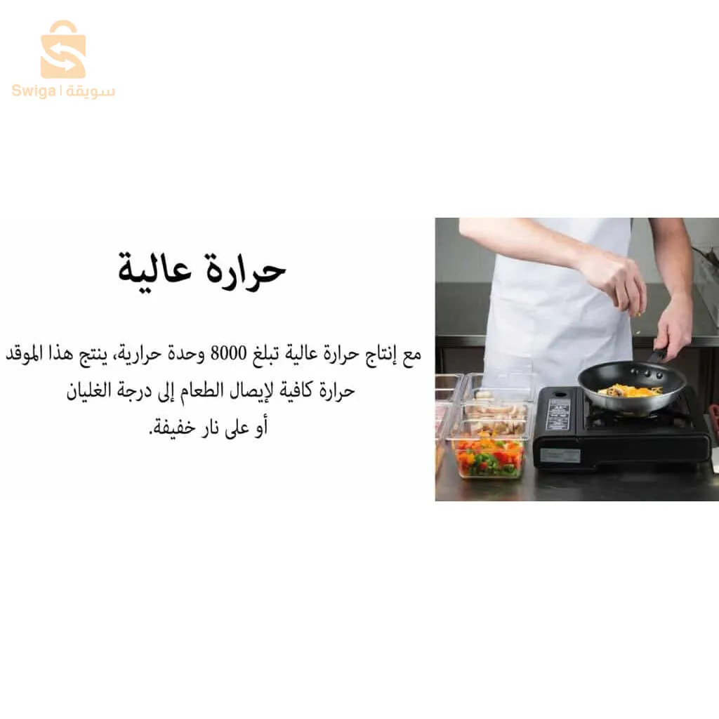 Portable gas stove for camping and picnic