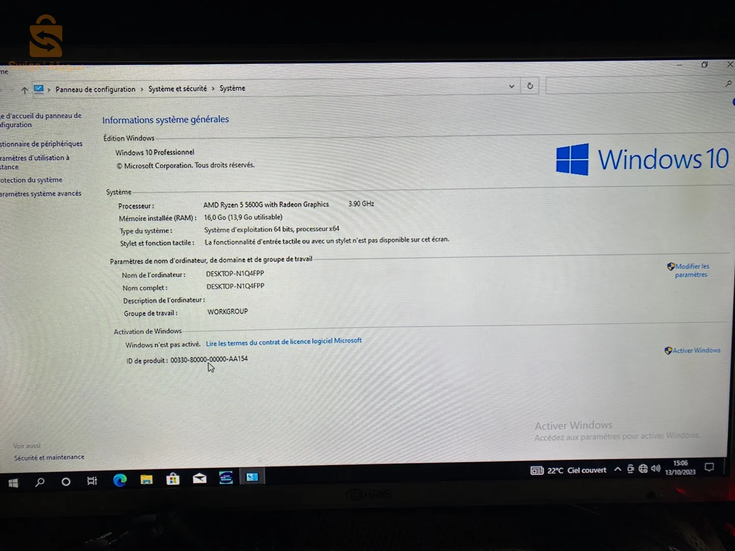 pc gamer ryzen 5 5600G