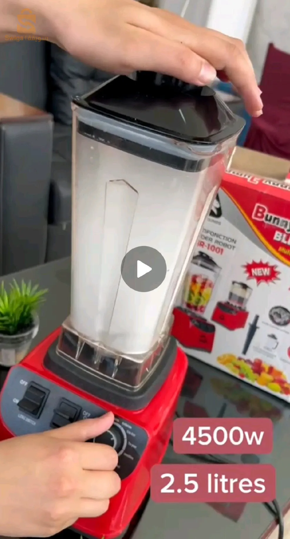 Blender (2 tasses) bunny jumps 4500w Original