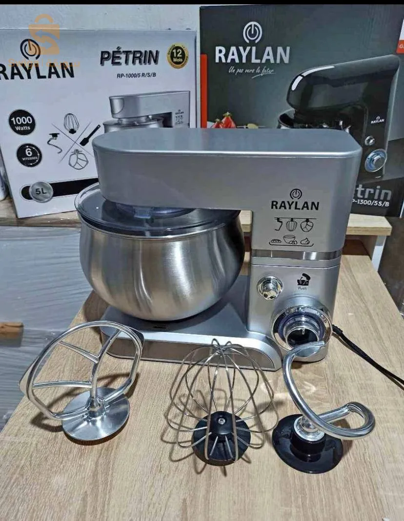 Robot pétrin RAYLAN Disponible en Couleur Grise seulement ⚪⚪⚪