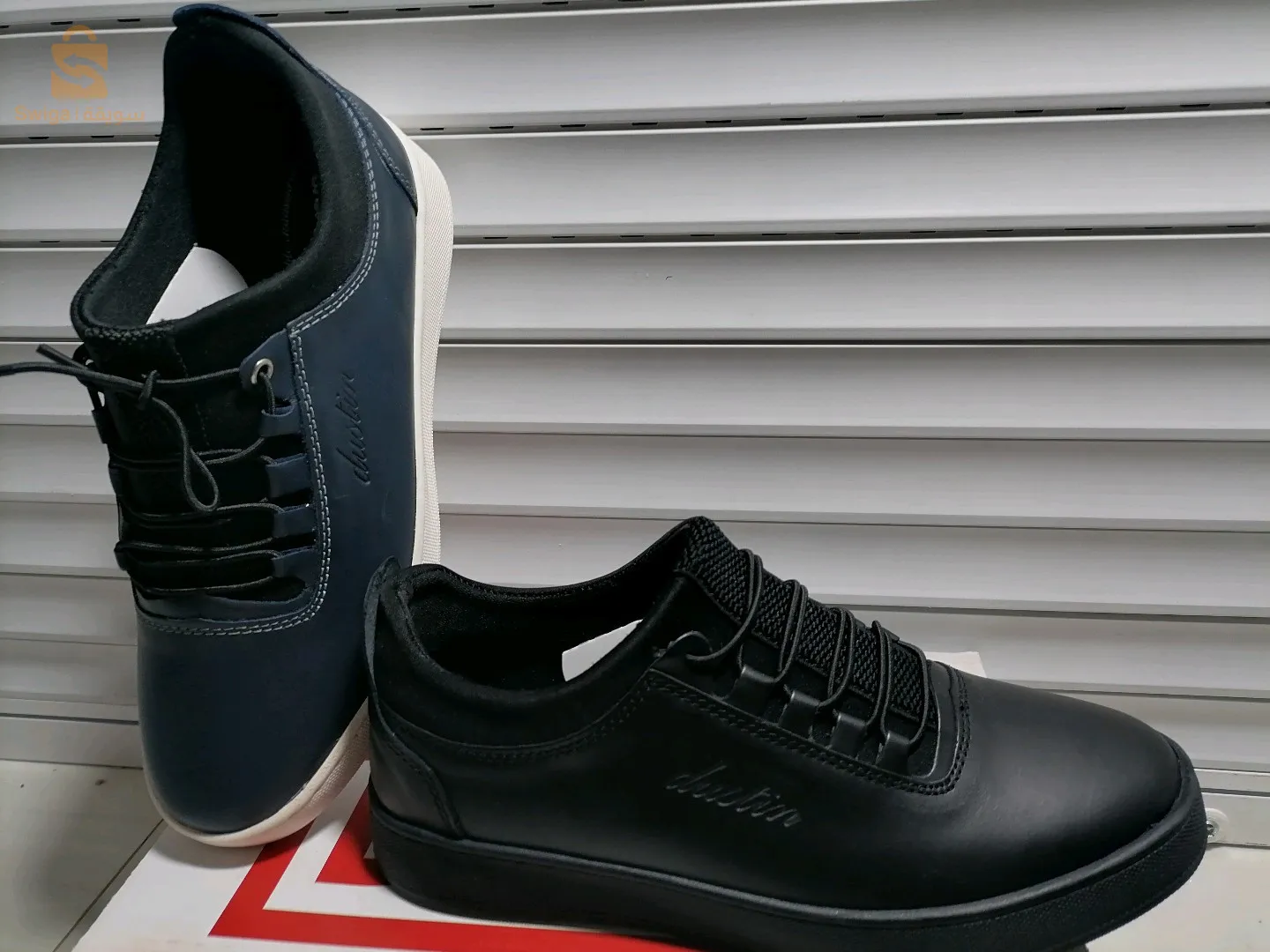 صباط جلد 100%