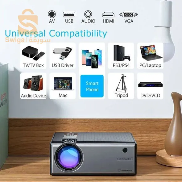 Cheerlux C8 Mini Projector .