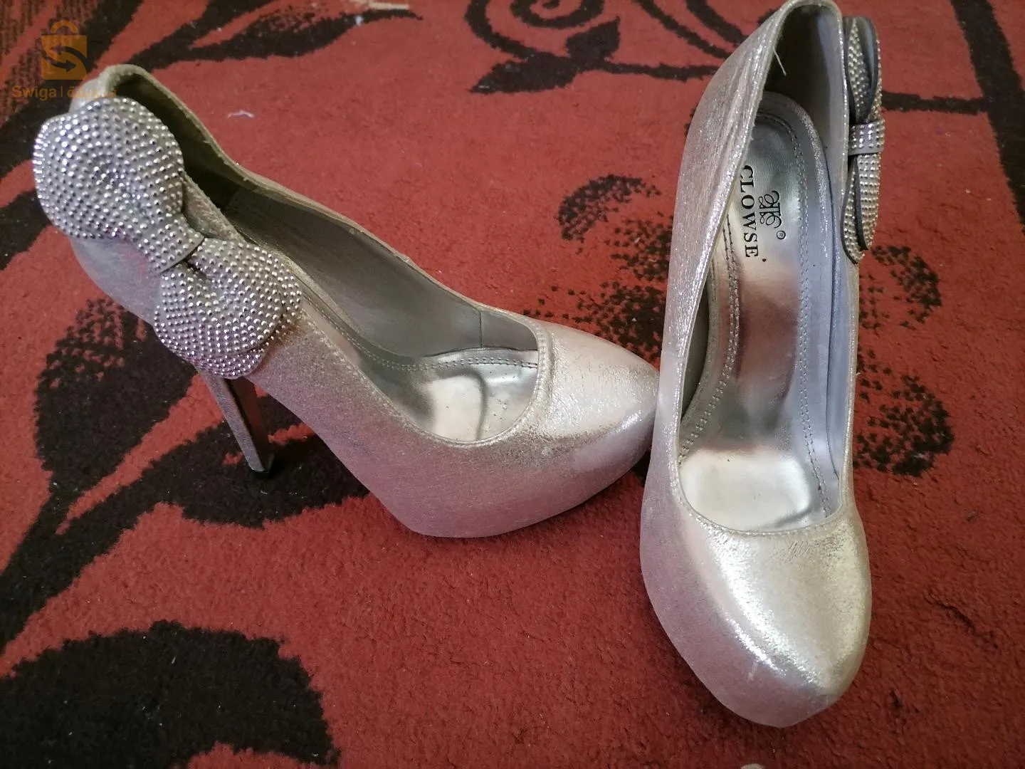 Chausseur soirée argent