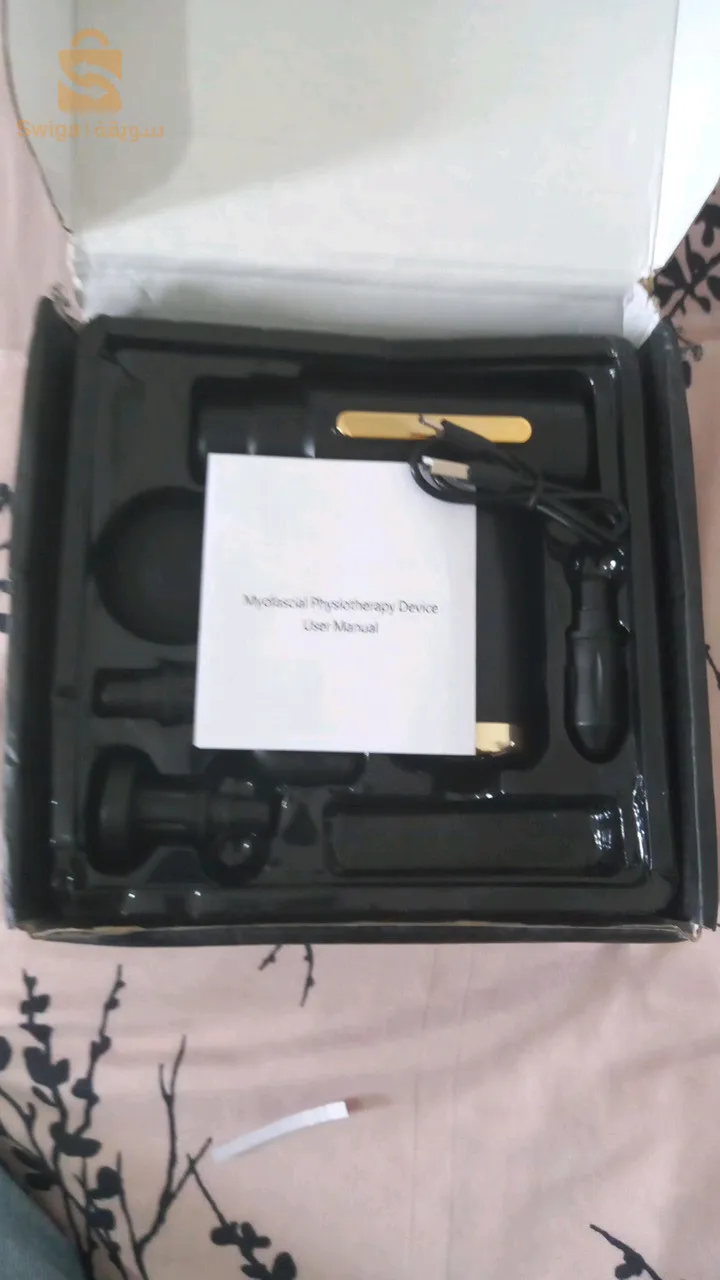 جهاز تدليك ومساج مع 4رؤس لتدليك مختلف عضلات الجسم