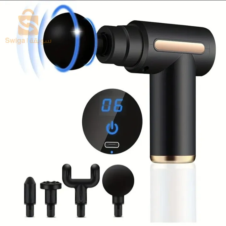 جهاز تدليك ومساج مع 4رؤس لتدليك مختلف عضلات الجسم