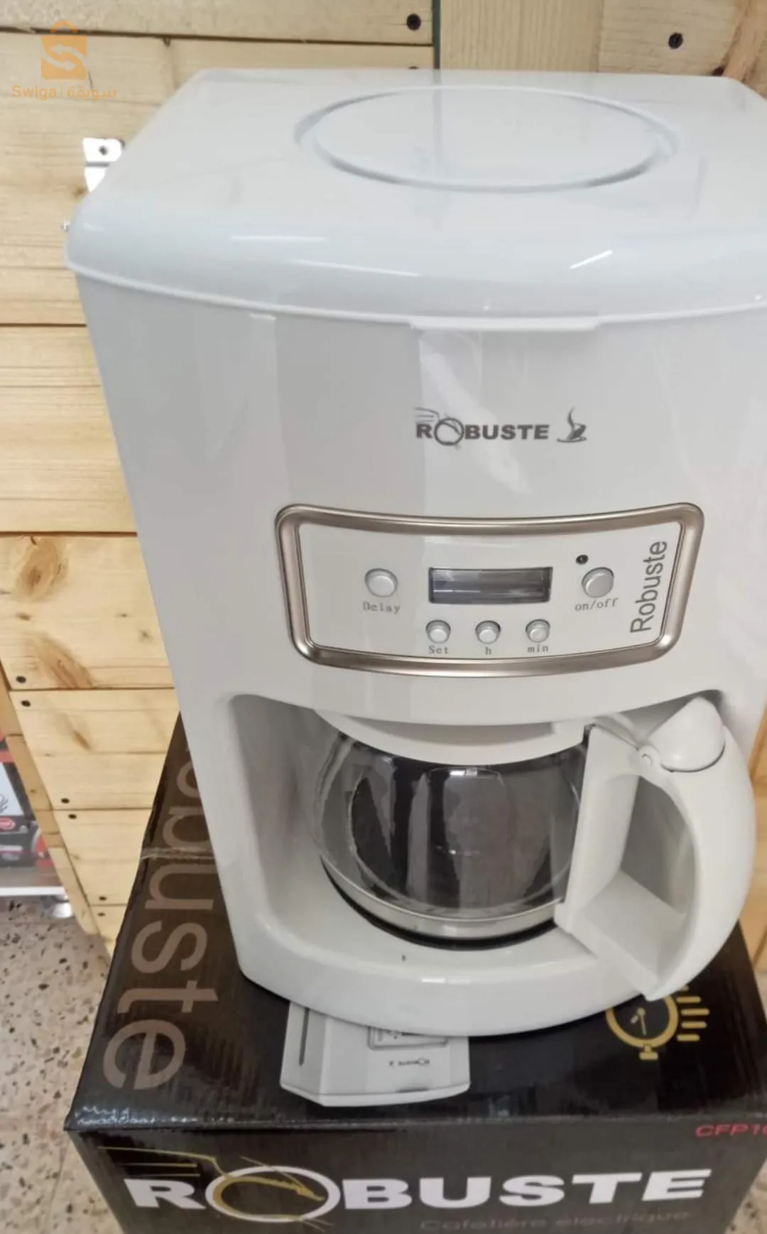 Cafetière À Filtre Minuterie Programmable-10Tasses -Cfp10-Blanc ...