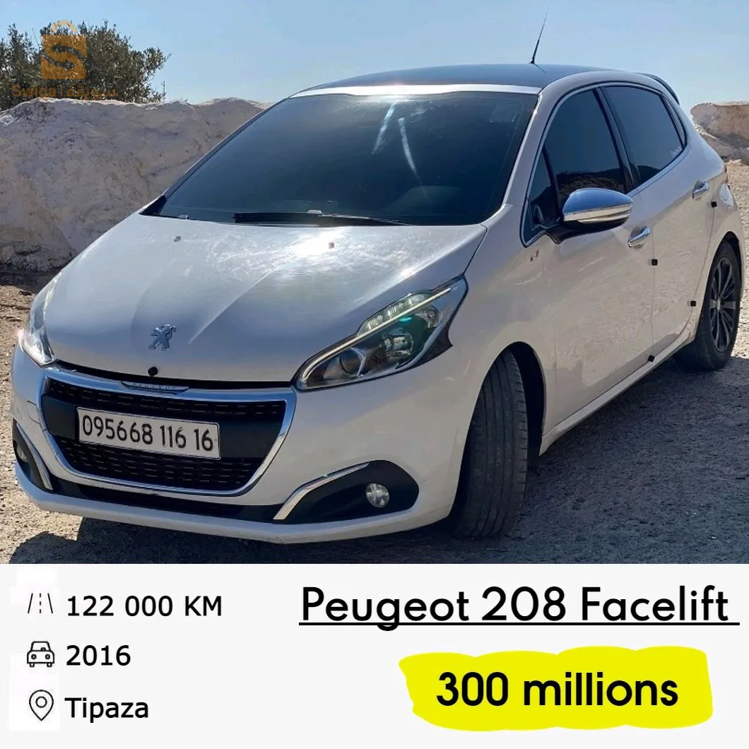 Peugeot 208 Facelift 2016