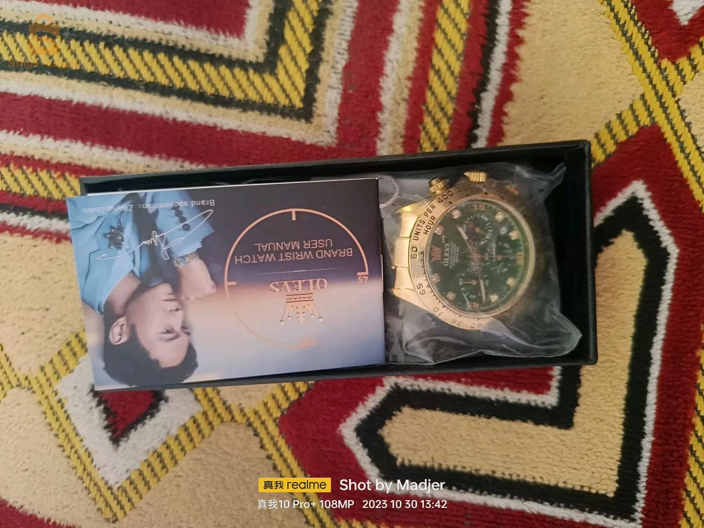 ساعة  olevs اصلية مقاومة للماء