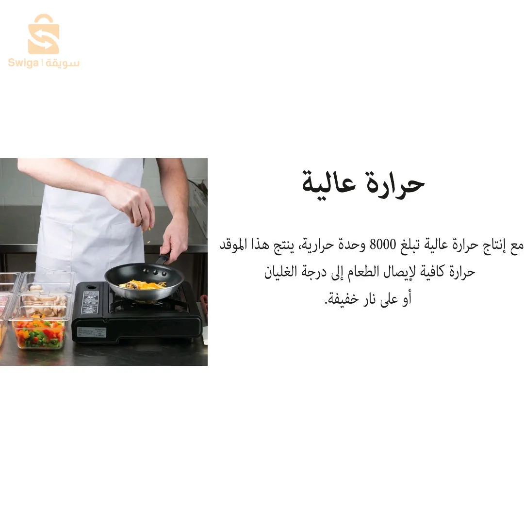 Portable gas stove for camping and picnic