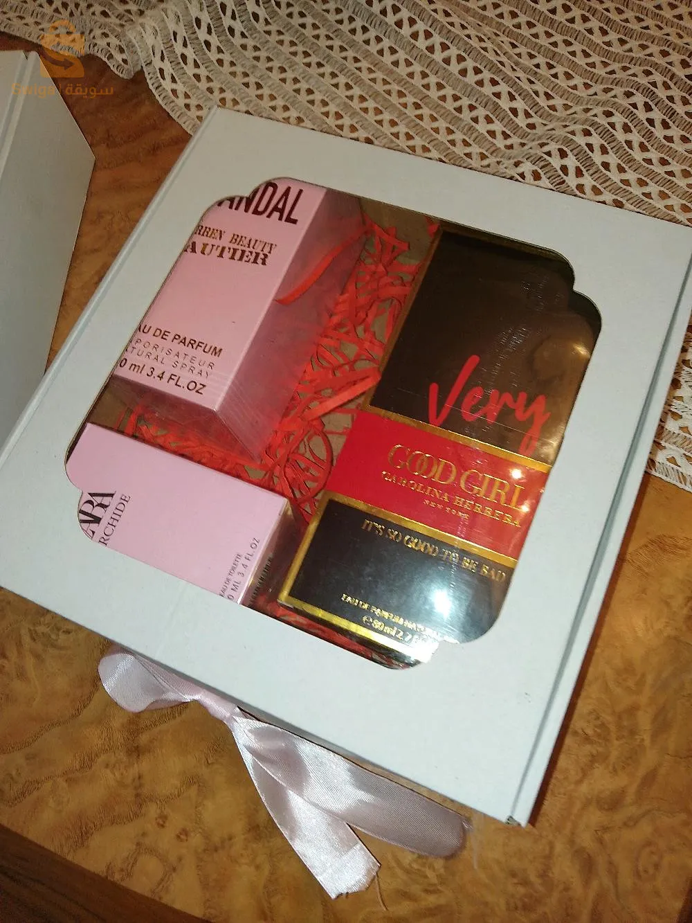 بوكس عطور نسائي توعية رفيعة