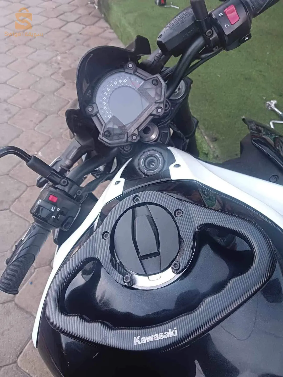 Poings passager Kawasaki