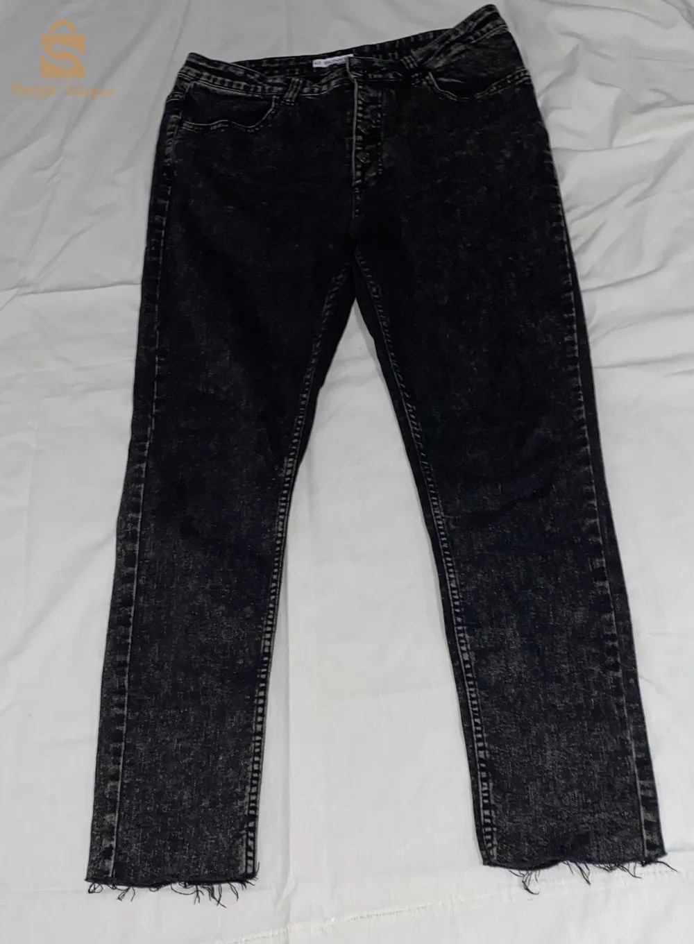 jeans skinny gris