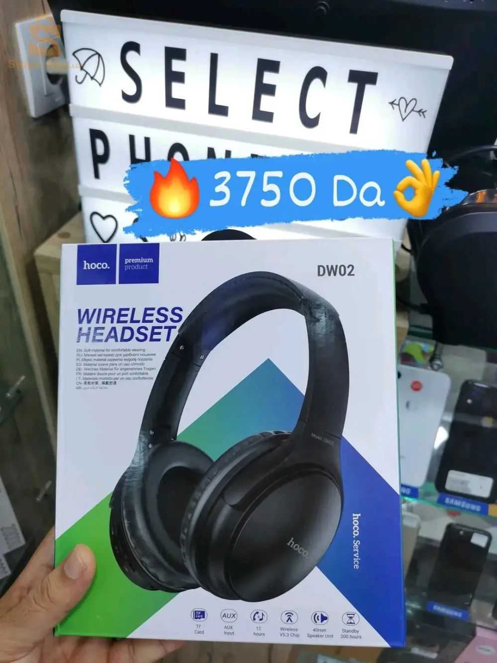 Casque Bluetooth Hoco DW02