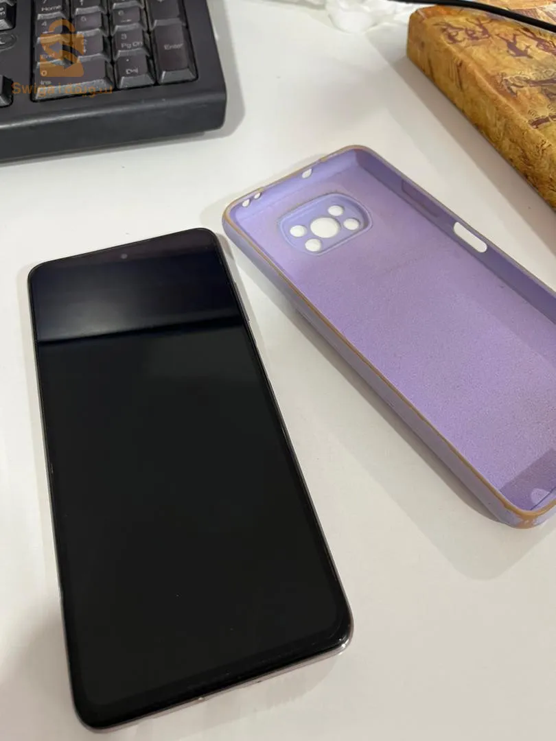 Poco X3 pro avec sa boîte ( antichoc+ incassable+ chargeur original)