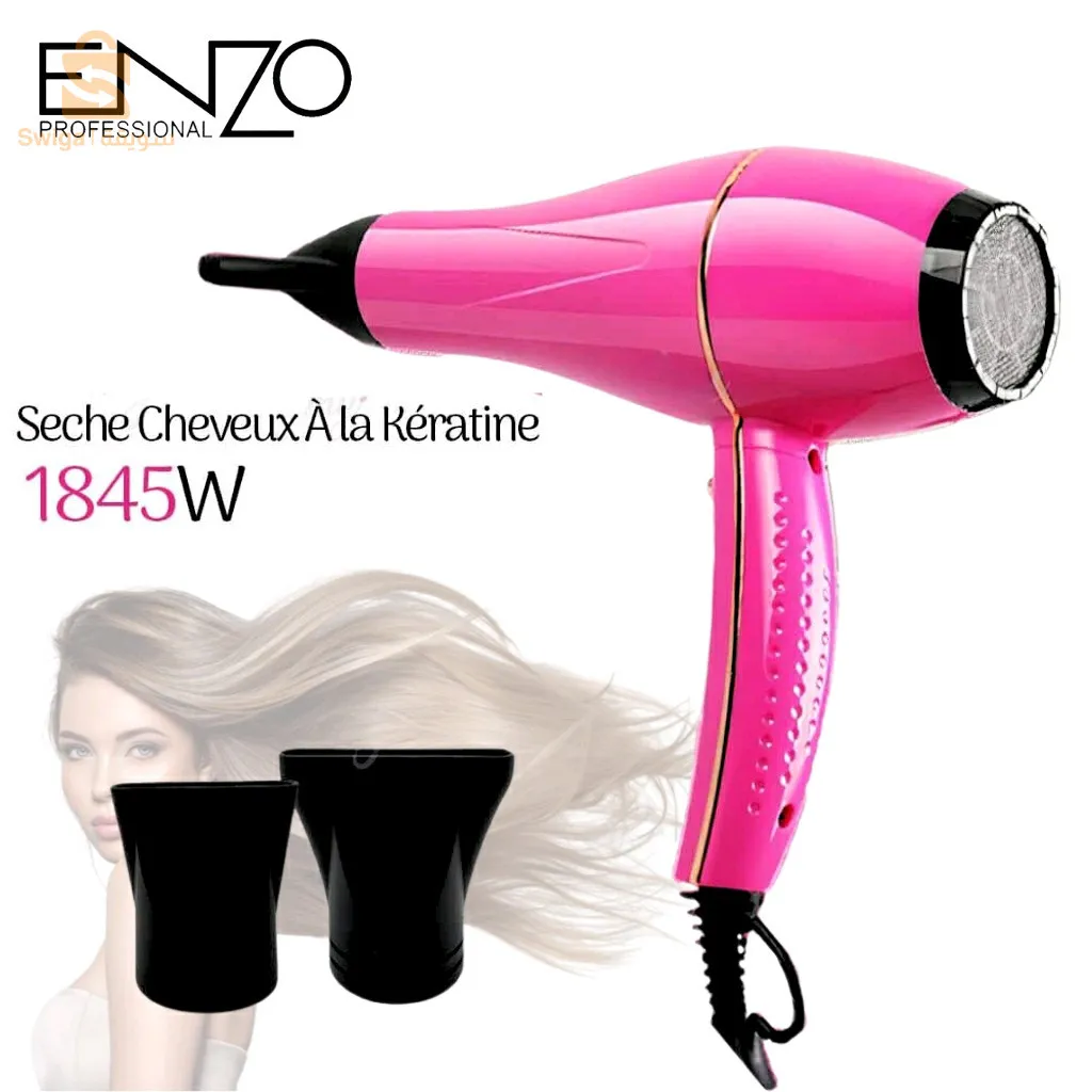 Sèche-Cheveux Professionnel à la Kératine ENZO EN-111