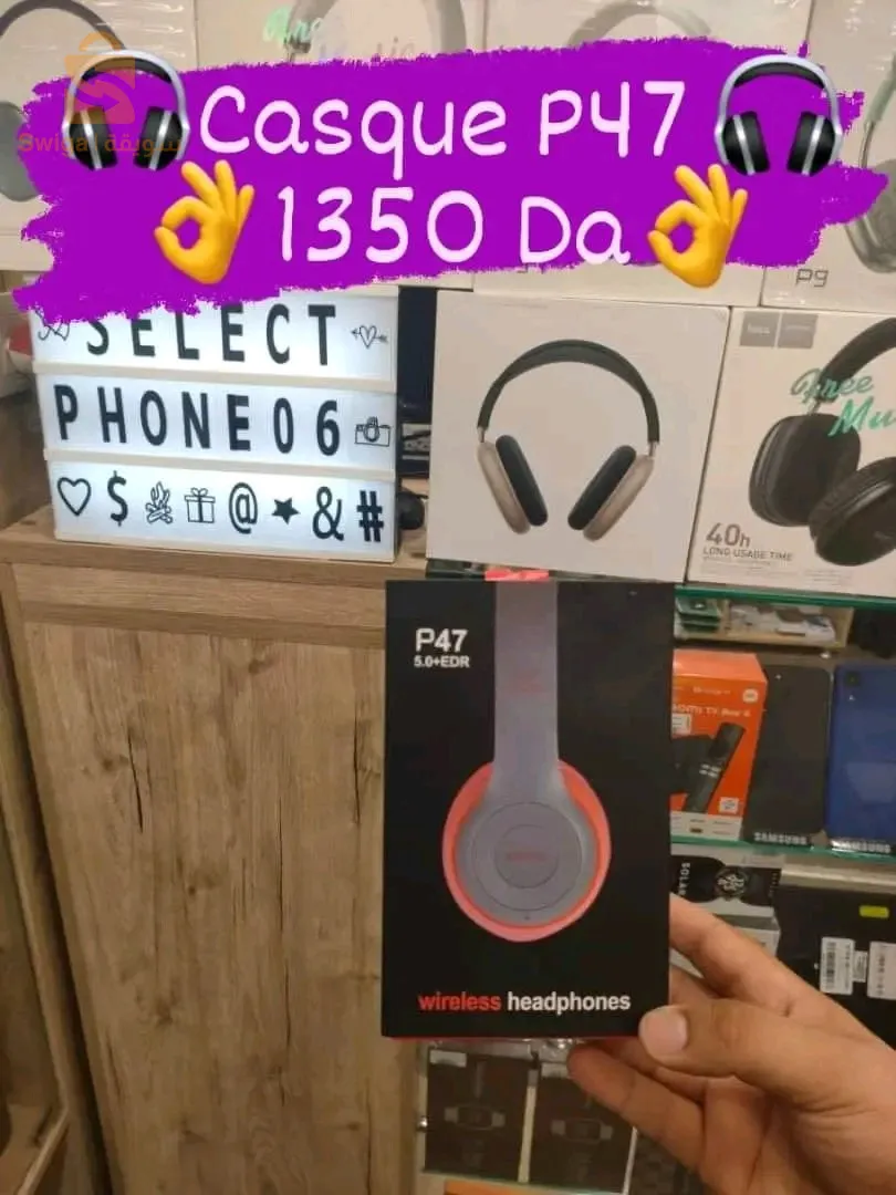 Casque Bluetooth P47