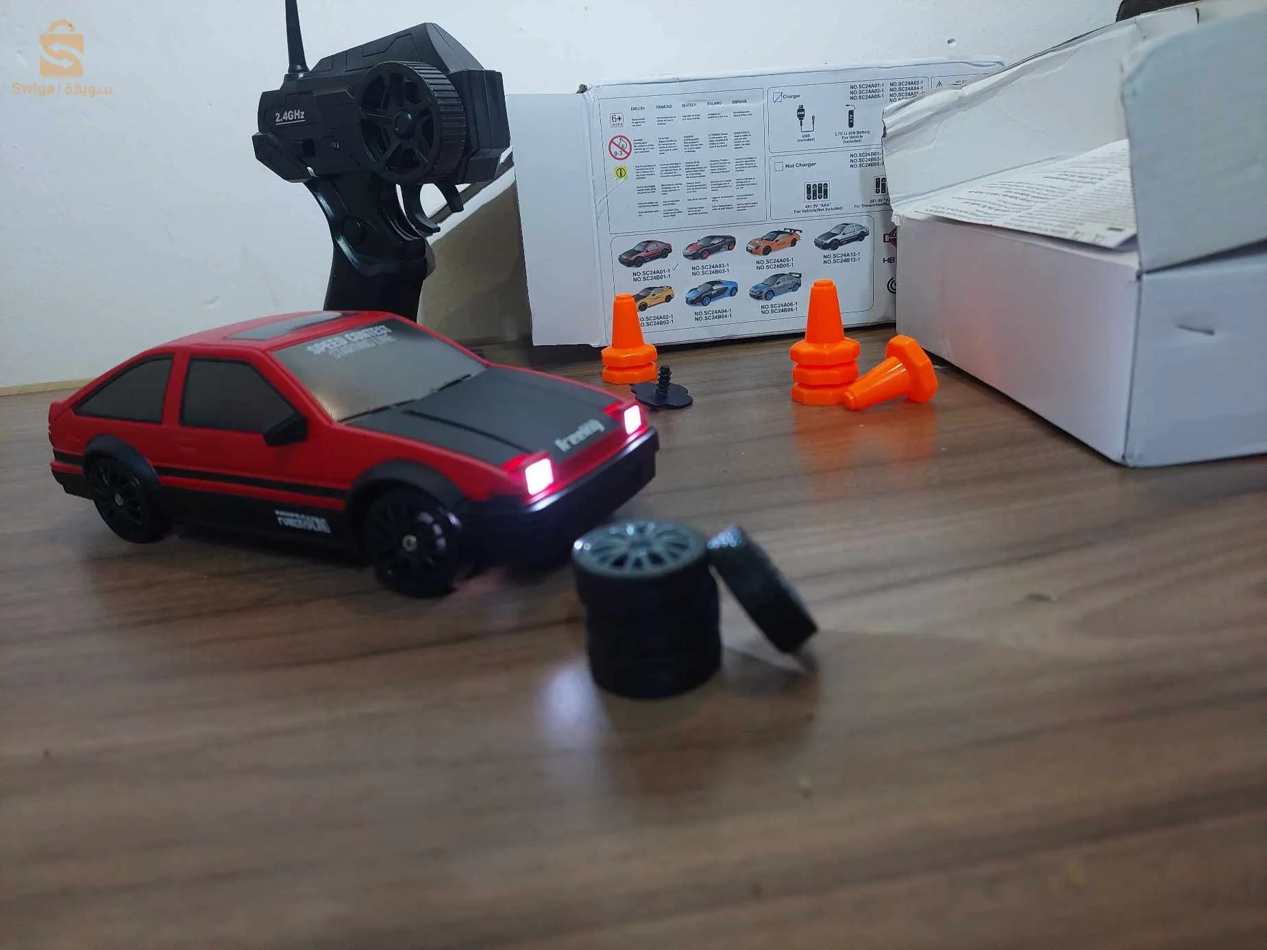 لعبة سيارة دريفت بجهاز تحكم