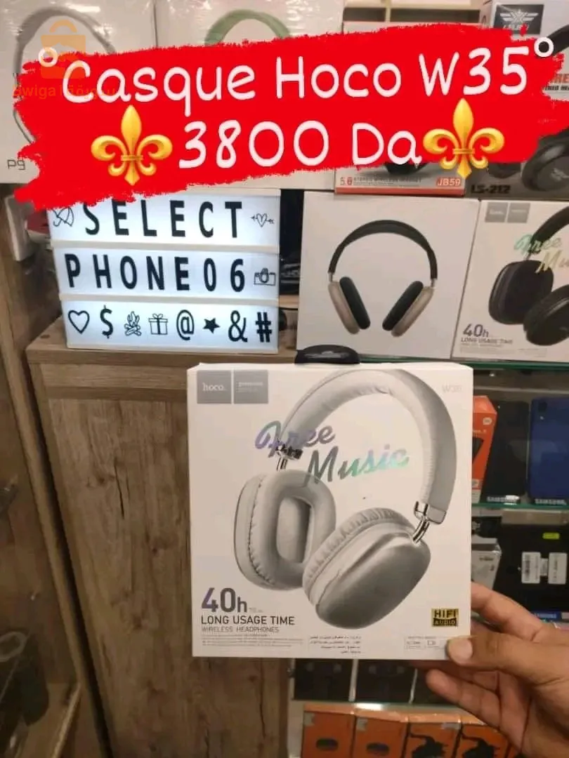 Casque Bluetooth  Hoco W35