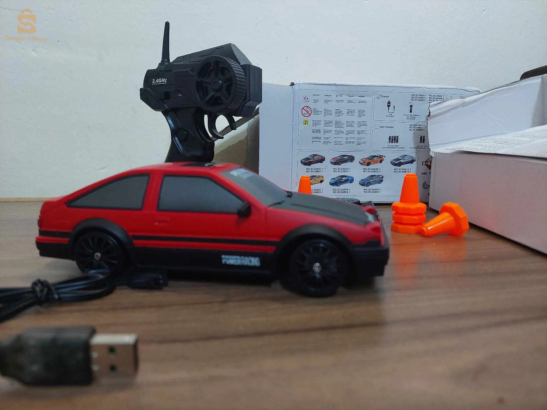 لعبة سيارة دريفت بجهاز تحكم