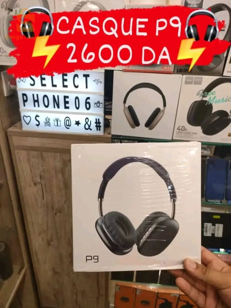 Casque Bluetooth  P9