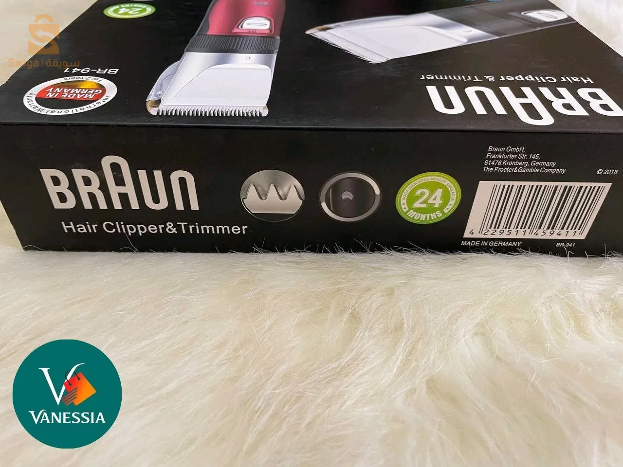 Promotion 🤩🎁
🔴 آلة الحلاقة المحترفة براون و زيد معاها بطارية مهداة مجاناا.
🔴Modèle référence  : BRAUN BR-941