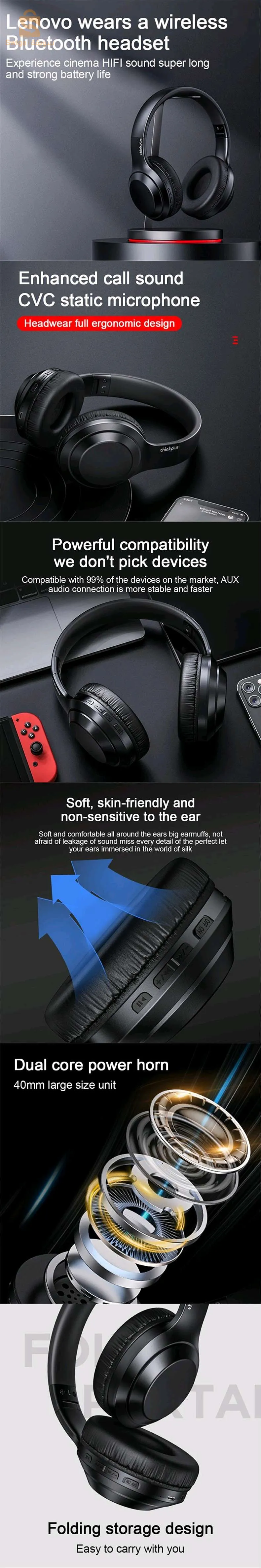 Casque lenovo TH10 ORIGINAL