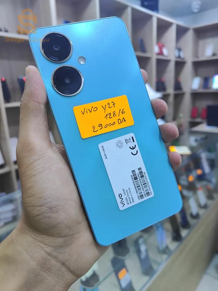 Vivo Y27 128/6 2 sim   Box