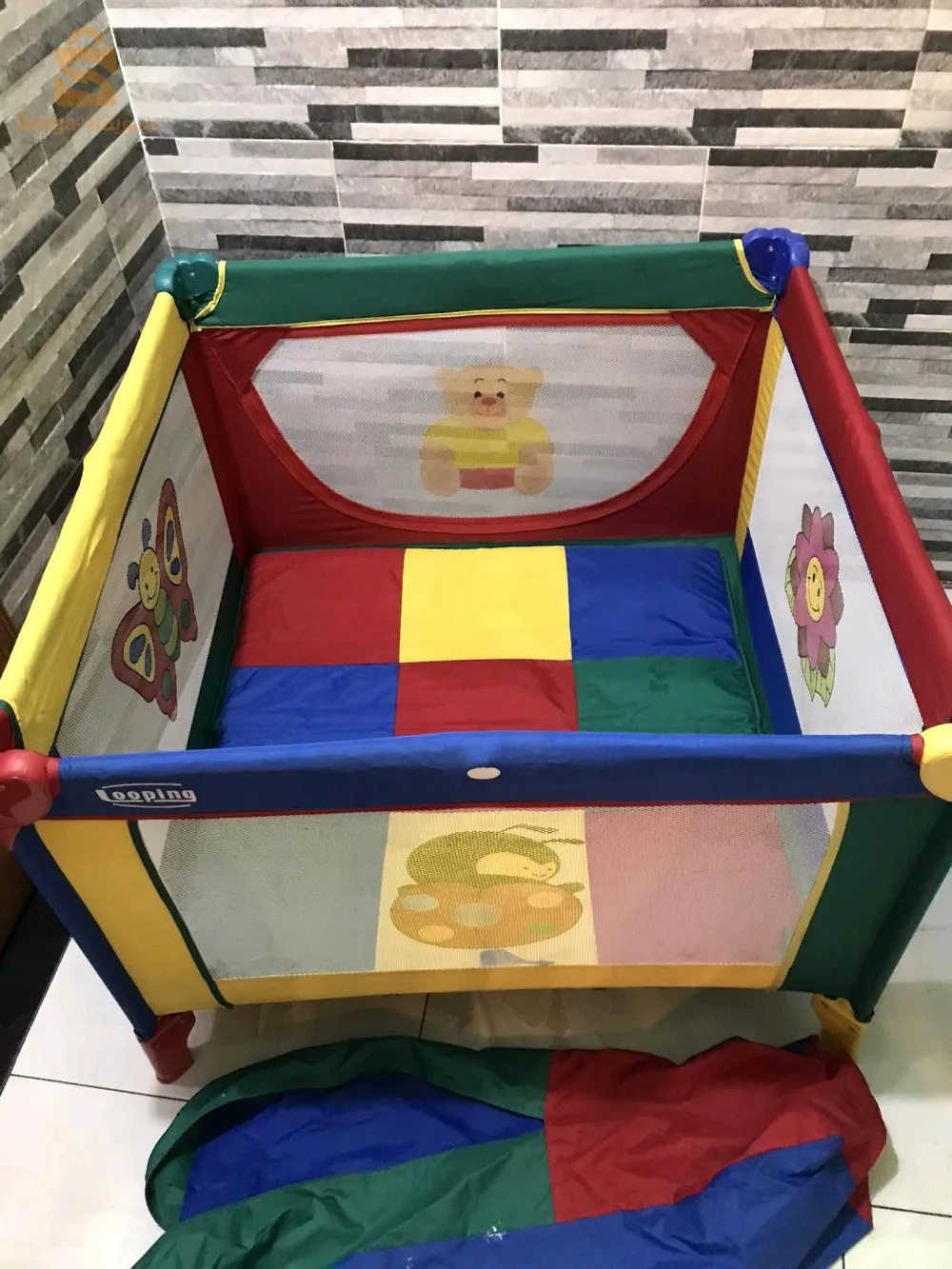 Lit parc bébé pliable